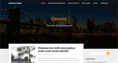 Desktop Screenshot of osonny.com