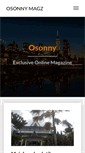 Mobile Screenshot of osonny.com